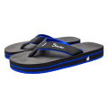 Islander 'Black/Blue' Men's non-slip rubber soles 100% Authentic and Original Colored slippers/Flipflops. 