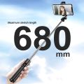 S03 Wireless Bluetooth Selfie Stick for Foldable Handheld Monopod Shutter Remote Extendable Mini Tripod Selfie Stick. 