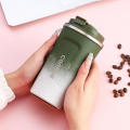 Car Water Cup Thermal Travel Cup Portable Tumbler Cup Vacuum Flask Cup Travel Coffee Mug Stainless Steel Thermos. 