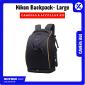 Nikon Camera Backpack DSLR Padded Free Rain Cover and Laptop Sleeve Photo Camera Bag Digital SLR Laptop Backpack with Raincover Shoulder Case Shockproof Breathable For Canon Nikon FujiFilm Olympus Godox Samsung Outdoor Camera Backpack. 