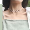 Elegant Pearl Choker Necklace Collar Necklaces Women Wedding Party Clavicle Chain Necklace Jewelry. 