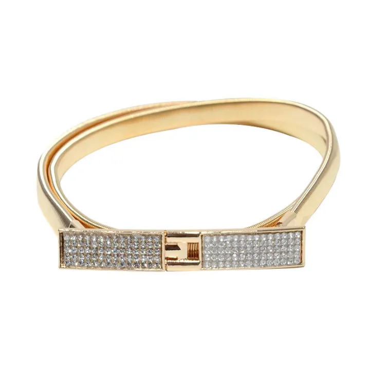 Luxury%20Rhinestones%20Ladies%20Belt%20for%20Dress%20Elastic%20Stretch%20Women%20Waist%20Belt%20Gold%20Silver%20Thin%20Wedding%20Dress%20Chain%20Belt%20-%20Image%202