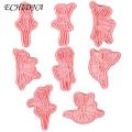 Cookie Cutters Ballet Shapes Pressed Cookie Cake Baking Mould. 
