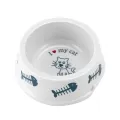 Cat Bowl Printed Melamine Bowls. 