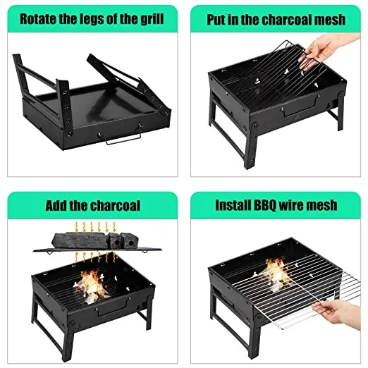 Barbecue%20Charcoal%20Grill%20Folding%20Lightweight%20Desktop%20BBQ%20Barbecue%20Grill%20for%20Camping%20Garden%20Outdoor%20Travel%20Summer%20Picnic%20Cooking%20Traveling%20Home%20Use%20Barbecue%20Tandoori%20Chicken%20Griller%20Carbon%20Steel%20-%20Image%206