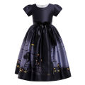 Halloween Cosplay Costumes for Girl Carnival Christmas Gothic Pumpkin Bat Children Birthday Prom Costume Princess Party Dresses. 
