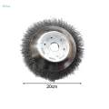 Wire Grass Trimmer Head Convenient Weeding Wheel for Garden Weeding Driveway 8inch. 