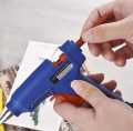 Hot Melt Glue Gun (20 Glue Sticks-FREE) New Ultra-Fast Heating/Thermostatic Melter - 100% Top Premium Quality 30W (110-240V Safety Switch). 