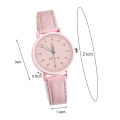 Quartz Watch Round Dial Quartz Movement Ultralight High Precise Scratch Resistant Decorative Simple Style Girls Wristwatch Quartz Watch Gift for Women. 