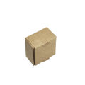 50pcs Mini Kraft Paper Box Party Earring Ring Decoration Package Small Paperboard Boxes Foldable Brown Cardboard Box. 