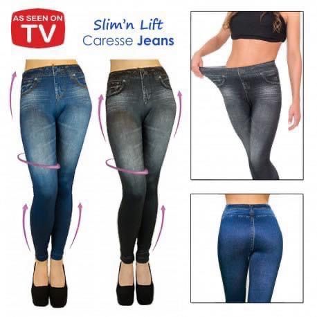 Slim N Lift Caresse Jeans Women's Skinny High Waist Slim Leggings