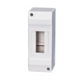 2 Way Circuit Breaker Box White Plastic MCB Distribution Box Enclosure Switchboard. 