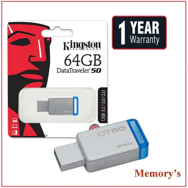 Kingston%2064GB%20Pen%20USB%20Flash%20Drive%20DT50%20-%20Image%202