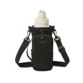 Portable Water Bottle Bag With Adjustable Shoulder Strap Thermal Vacuum Mug Cup Sleeve Cup Insulated Protective Cover. 