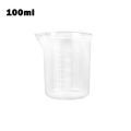 【ZOSR】Plastic Measuring Cylinder Laboratory Test Graduated Tube Motor Oil Measuring Cup 10ml/25ml/50ml/100ml/250ml. 