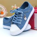Shoes for Female Students Korean Style Flat Breathable Canvas Shoes for Girls Casual Sneaker Board Shoes for Junior High School Students Summer Women's Shoes. 