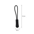 10Pcs/Set Zipper Pull Puller End Fit Rope Tag Replacement Clip Broken Buckle Fixer Zip Cord Bag Suitcase Tent Backpack Zipper Head. 