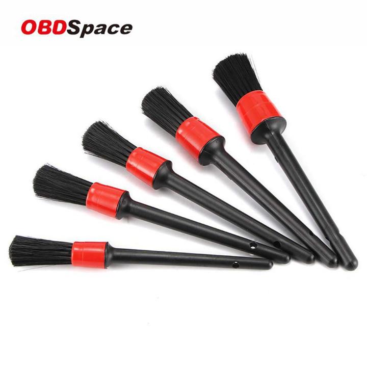 5PCS Car wash details crevice brush interior beauty cleaning small brush car air conditioning outlet