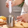Wireless portable electric milk mixer, stainless steel mini milk frother, coffee mixer, egg beater, sauce mixer, kitchen tools. 
