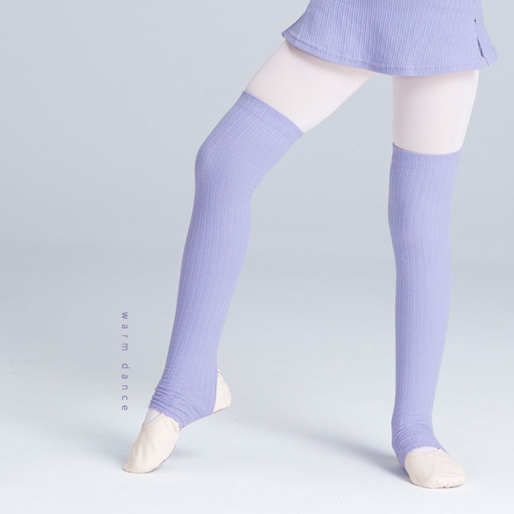 Girls%20Ballet%20Leg%20Warmers%20Long%20Leg%20Warmer%20Dance%20Sports%20Socks%20Kids%20Knitted%20Stirrup%20Leg%20Warmers%20for%20Yoga%20Ballet%20Dance%20-%20Image%206
