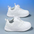 Leather Children Running Fashion Classic Soft Boys Casual Shoes comfortable breathable non slip kids sneakers. 