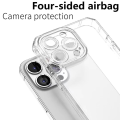Oppo A15 / 15S Back Cover Transparent Shock Proof Case Clear Reinforced Corners Bumper TPU Back Cover Oppo A15S / 15. 
