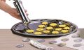 Stainless Steel Kitchen Press Gripo String Hopper Idiyappam Maker and Sev Murukku & Mixer Maker with 15 Different Jali Disk Blade (Made in India). 