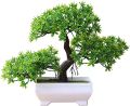 Artificial Bonsai Tree Fake Plant Decoration Potted Green House Plants. 