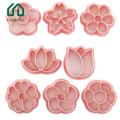 Lumina Fondant Cookie Cutter Flower Shape Cookie Cutters Set Diy Fondant Cake Mould for Baking Kitchen Supplies for Creative Pastry Designs Flower Cookie Cutter. 
