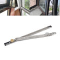 Safety Window Restrictor Windproof Brace Stopper Sliding Cabinet Door Sash Locks. 