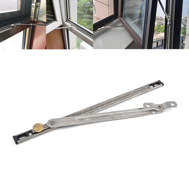 Safety Window Restrictor Windproof Brace Stopper Sliding Cabinet Door Sash Locks