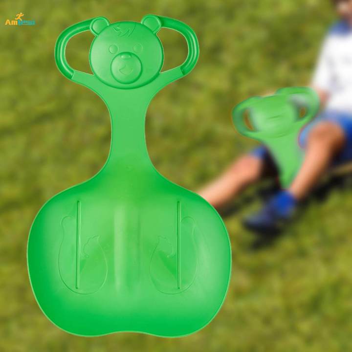 Snow%20Sled%20Grass%20Sand%20Sliding%20Sled%20Skiing%20Board%20with%20Handle%20Heavy%20Duty%20Sleigh%20Winter%20Toy%20Snow%20Luge%20-%20Image%202