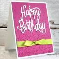 Happy Birthday Frame Cutting Die Scrapbooking Photo Album Embossing DIY Tool. 
