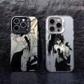 Black Anime Bleachs Kurosaki Ichigo Phone Case For iPhone 16 15 14 13 12 11 Pro Max X XR XAX 8 7 Plus Candy Matte Back Cover. 