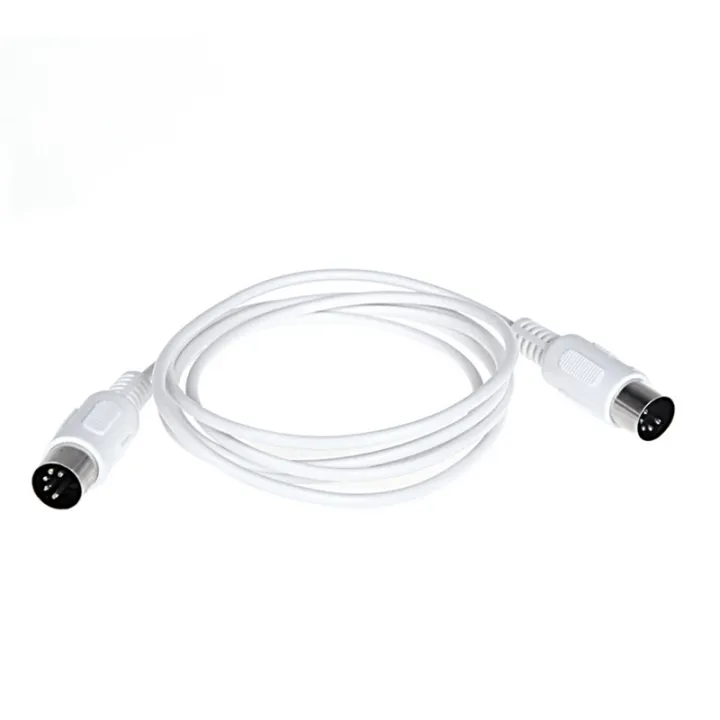 2Pcs%20MIDI%20Extension%20Cable%205%20Pin%20Male%20to%205%20Pin%20Male%20Electric%20Piano%20Keyboard%20Instrument%20PC%20Cable,%201.5M%20-%20Image%203
