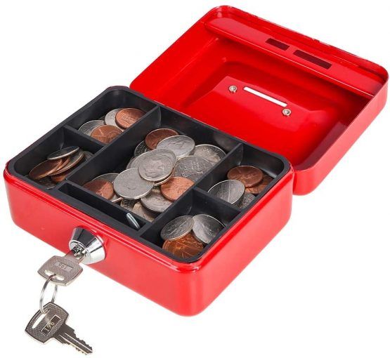 New Design High Quality Security Safety Cash Box-Small