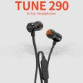 【Atoztide Store】JBL T290 In-ear Sports Music Stereo Earphones. 