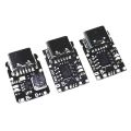 TP4057 1A lithium battery charging board module Polymer battery Type-C port with protection,over TP4056. 