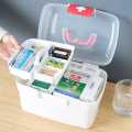 Medicine Storage Box - Home First Aid Kit Box with Handle Multi Functional Household Convenient Portable Pill Box. 