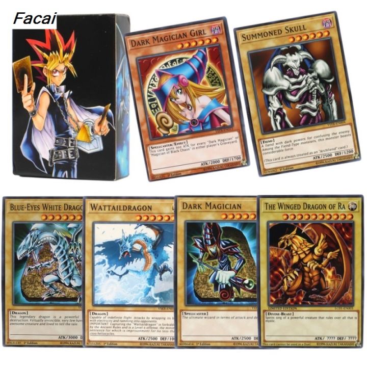 Facai%2066-148PCS%20Yugioh%20Cards%20with%20Tin%20Box%20Yu%20Gi%20Oh%20Card%20English%20Holographic%202025%20New%20Golden%20Letter%20Duel%20Links%20Game%20Card%20Blue%20Eyes%20Exodia%20-%20Image%207