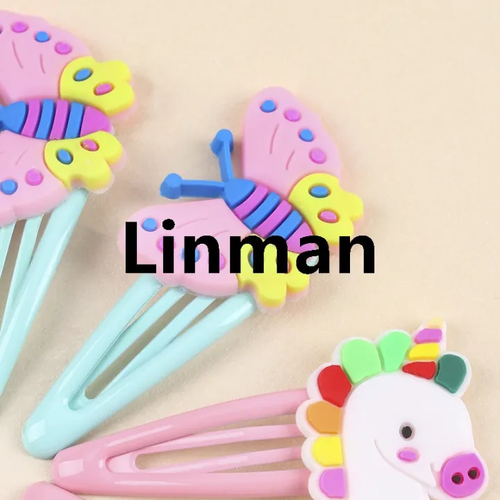 Linman%2010PCS%20Cute%20Unicorn%20hairpins%20For%20Baby%20Girls%20Sweet%20Butterfly%20Hair%20Portable%20Clips%20mermaid%20rainbow%20Hair%20Clips%20Barrettes%20Kids%20Hair%20Accessories%20-%20Image%205