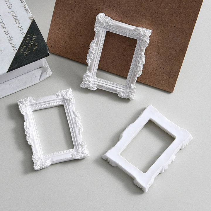 Miniature Photo Frames Fine Workmanship European Style Mini Picture Frame Background Decoration