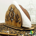 Wooden Paper Napkin Holder for Dining Table Tissue Holder, Wooden Paper Napkin Holder. 