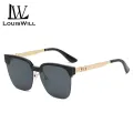 LouisWill Women Sunglasses Fashion Sunglasses UV400 Summer Sunglasses Anti Glare Driving Fishing Glasses Vintage Retro Large Frame Summer Sun Glasses. 