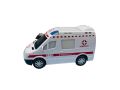Battery operated Rescue Ambulance Toy  Light & Siren Sound Emergency Vehicle with Lights and Sounds /Ambulance Hospital Battery Operated Toy, Colorful Lighting,  360° Rotating, Bump & Go Action, Ambulance Music & Sound, Rooftop Emergency Lights. 