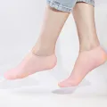 （New）Foot Care ock pa ilicone Moiturizing Gel Anti Cracking Protect ock for Women Girl. 