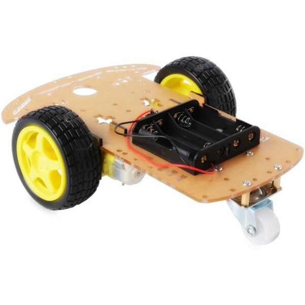 Intelligent Robot Car Chassis Tracking Equipment Kit/2WD Speed Encoder Wheel Gear Motor For Arduino DIY