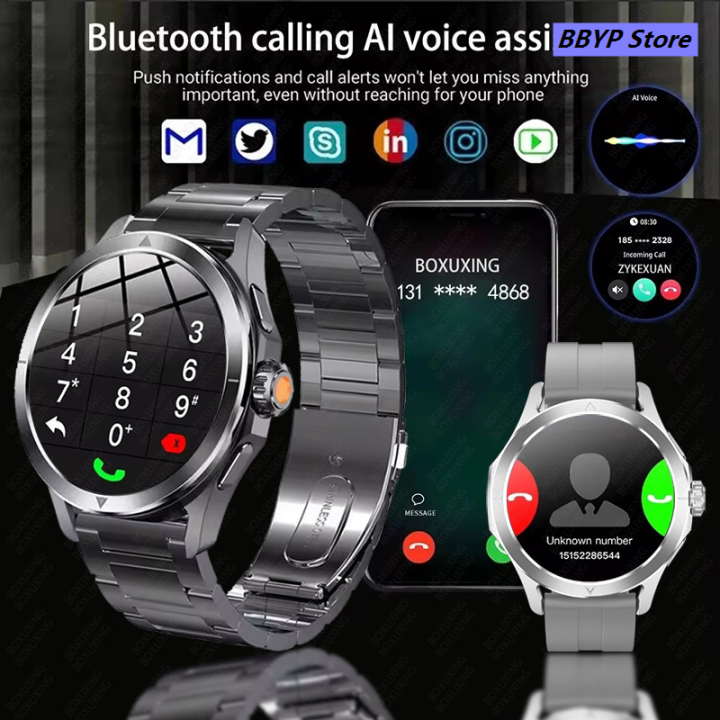 BBYP%20New%20For%20Xiaomi%20S4%20Ultra%20Smart%20Watch%20Men%20AMOLED%20Outdoor%20Sports%20NFC%20GPS%20Compass%20Heart%20rate%20Waterproof%20Bluetooth%20Call%20Smartwatches%20-%20Image%203