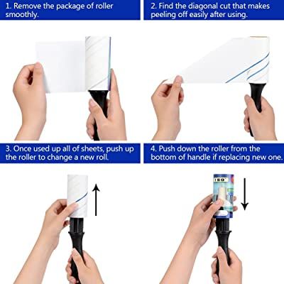 Lint%20Roller%20and%20Refill,%20120%20sheets,%20for%20dust,%20lint,%20pet%20hair%20removal%20-%20Image%204