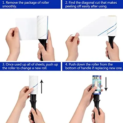 Lint%20Roller%20and%20Refill,%20120%20sheets,%20for%20dust,%20lint,%20pet%20hair%20removal%20-%20Image%204